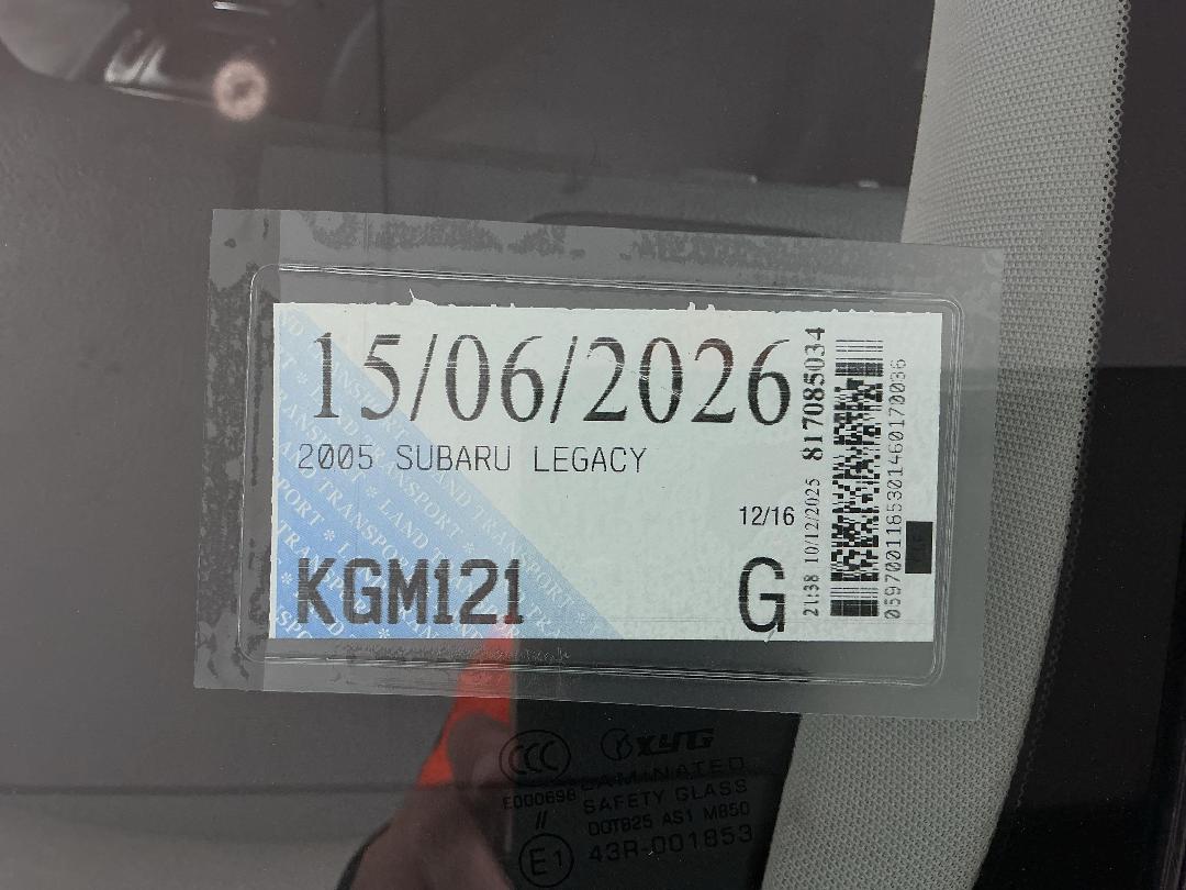 Photo '27' of Subaru Legacy