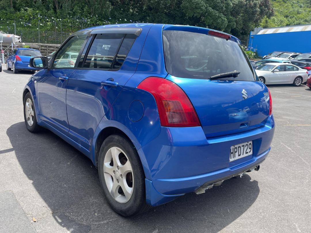 Damaged Suzuki Swift 2005 in Otahuhu at Turners Damaged and End Of