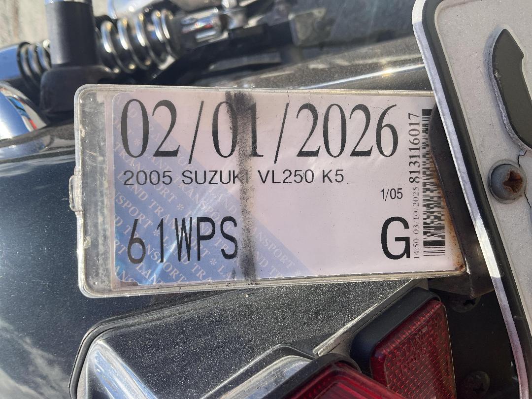 Photo '10' of Suzuki VL250 K5