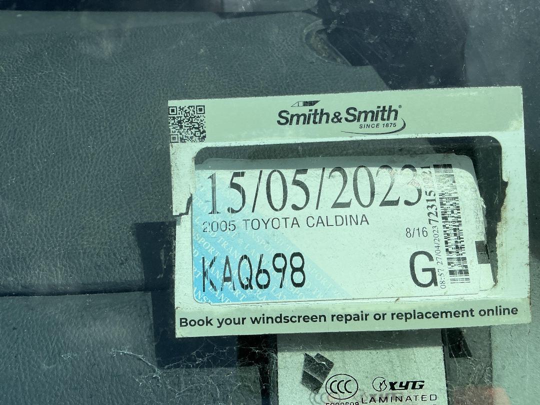 Photo '19' of Toyota Caldina Photo '19' of Toyota Caldina