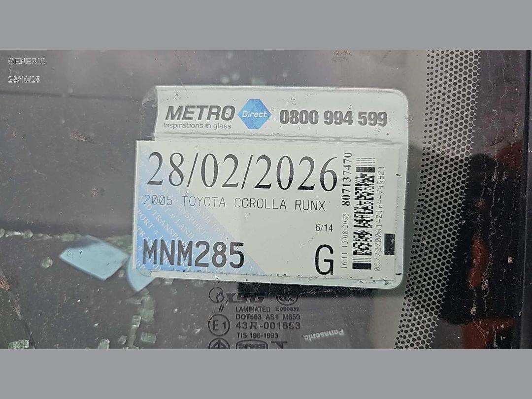 Photo '3' of Toyota Corolla Runx Photo '3' of Toyota Corolla Runx