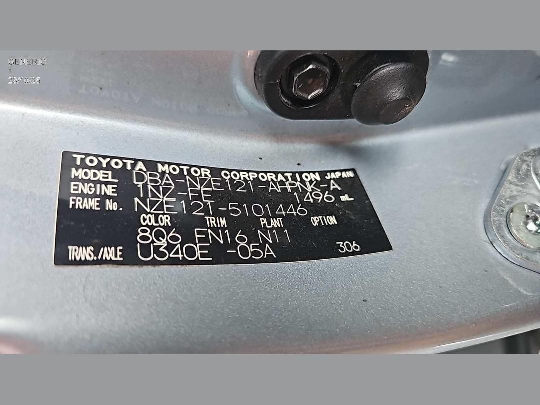 Photo '15' of Toyota Corolla Runx Photo '15' of Toyota Corolla Runx