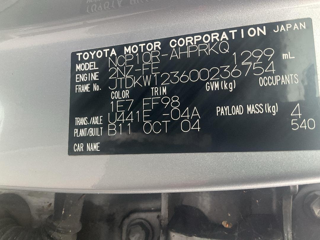 Photo '9' of Toyota Echo