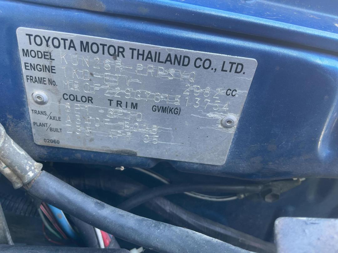 Photo '11' of Toyota Hilux TD SR5 DCU 4A