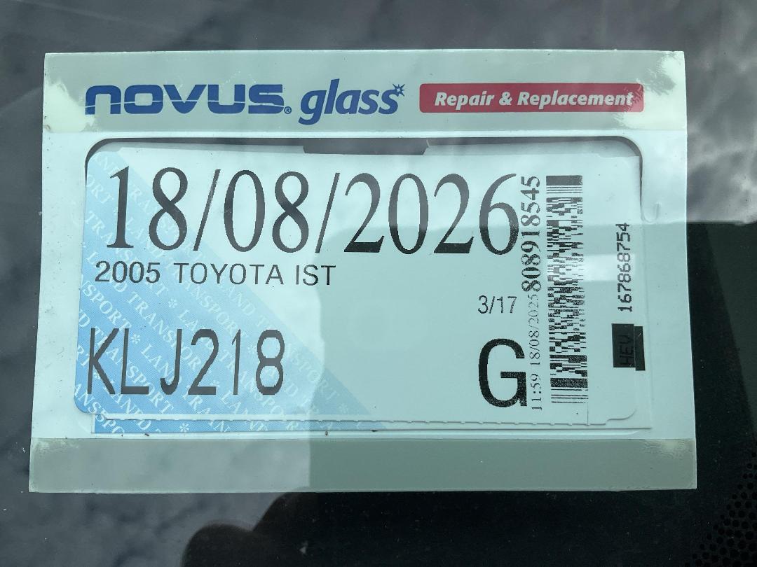 Photo '26' of Toyota IST Photo '26' of Toyota IST