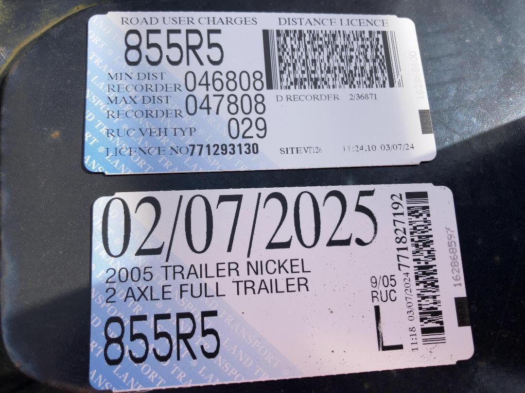 Photo '20' of TRAILER NICKEL 2 AXLE PULL TRAILER Dolly