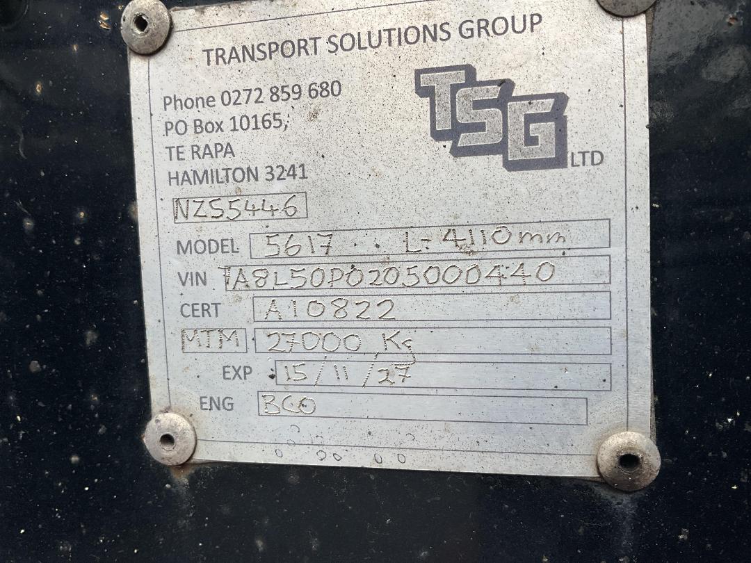 Photo '15' of TRANSFLEET 4TDH-27 -ABP2BP2-60.-TE440 Tipper Trailer