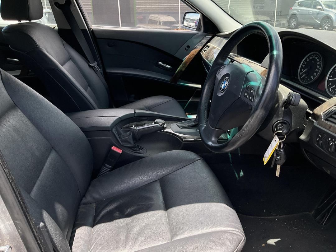 Damaged BMW 530I 2006 in Penrose Gavin Street at Turners Damaged