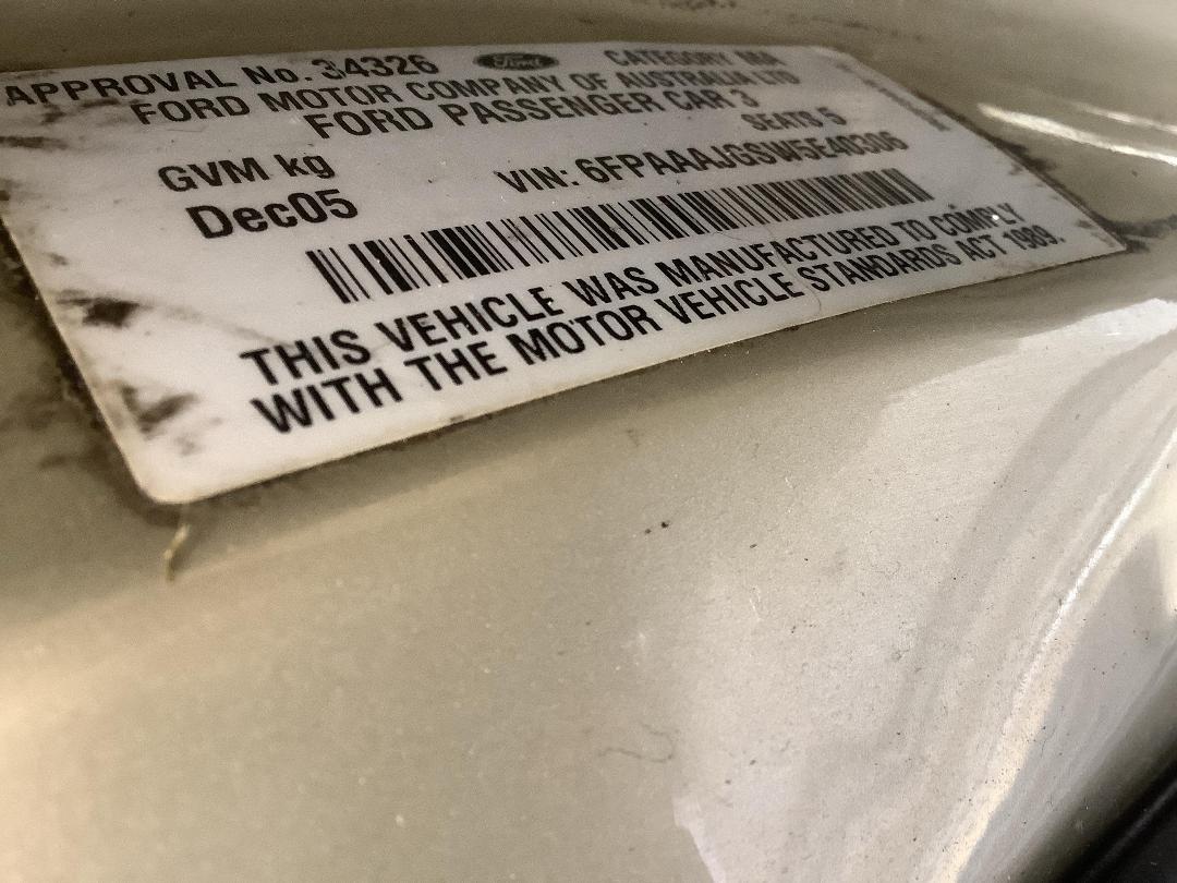 Photo '15' of Ford Falcon BF XT FA