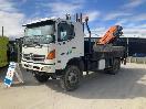 Thumbnail '4' of Hino GT 1JHPHGU Flat Deck Crane