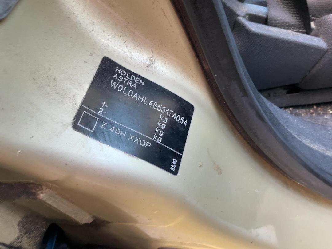 Photo '11' of Holden Astra CD