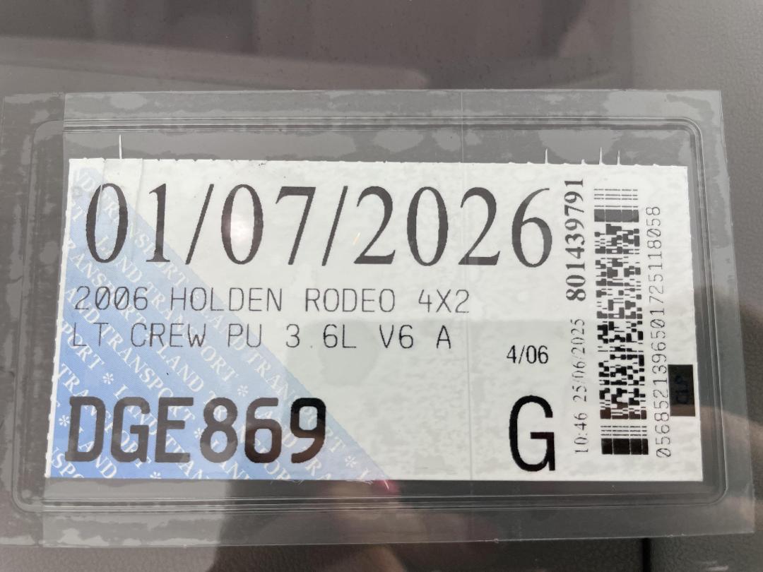 Photo '24' of Holden Rodeo 4X2