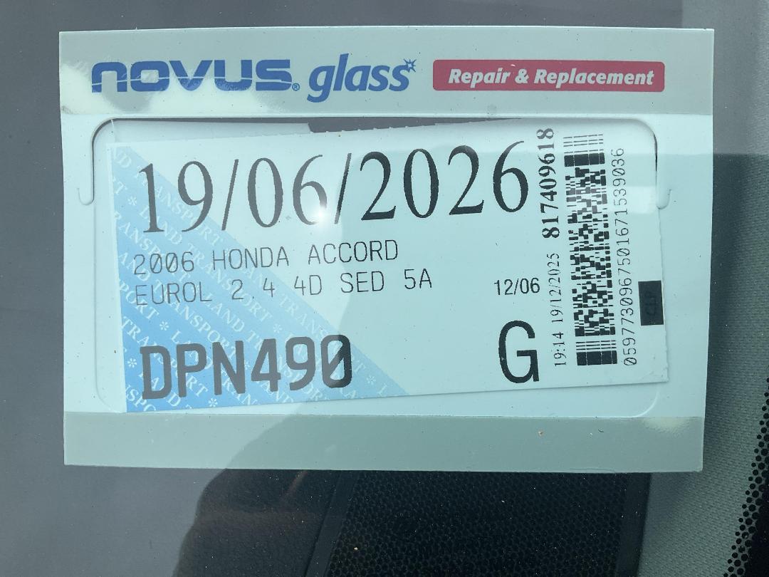 Photo '18' of Honda Accord Eurol