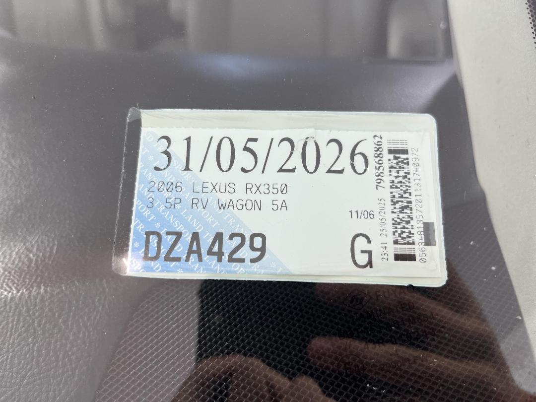 Photo '30' of Lexus RX350 Photo '30' of Lexus RX350