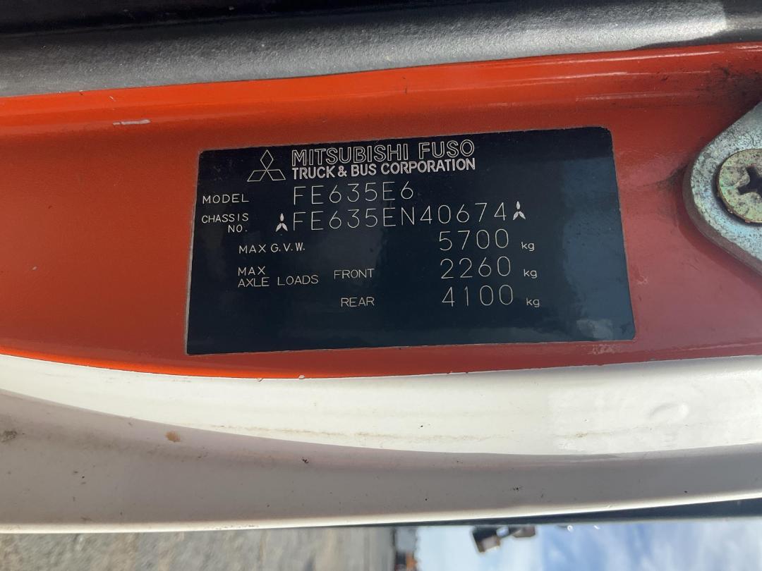 Photo '26' of MITSUBISHI FUSO CANTER FE112E6 Transporter