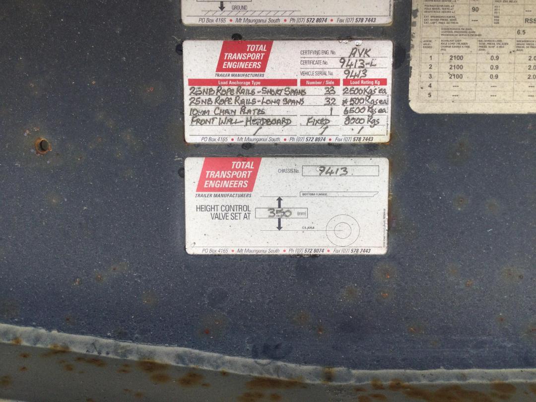 Photo '29' of Total Transport 3A ST Curtainsider Semi