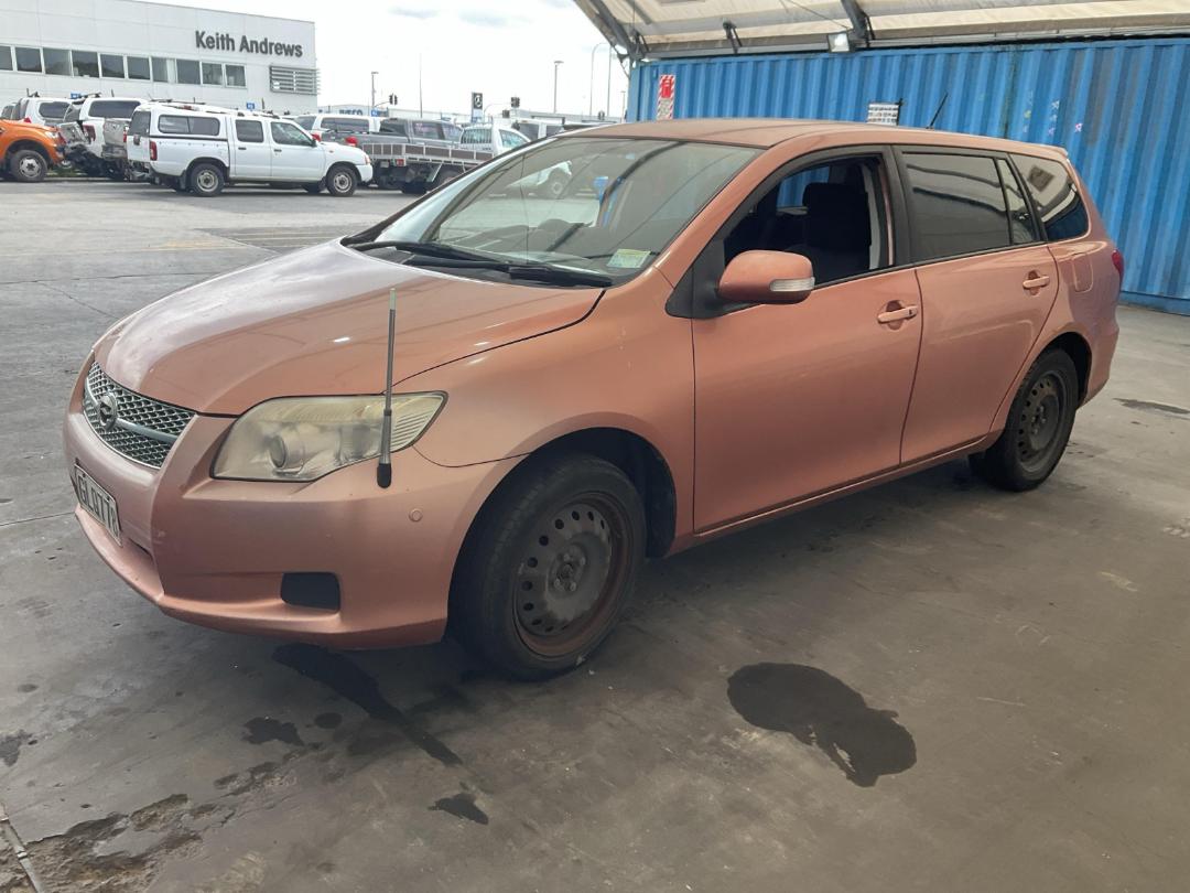 Damaged Toyota Corolla Fielder 2006 in Wiri at Turners Damaged and End Of Life Vehicles