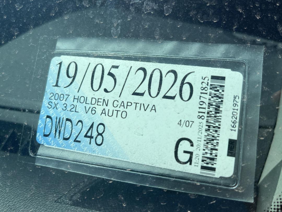 Photo '24' of Holden Captiva 5 Photo '24' of Holden Captiva 5