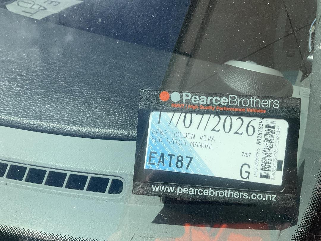 Photo '13' of Holden Viva Photo '13' of Holden Viva