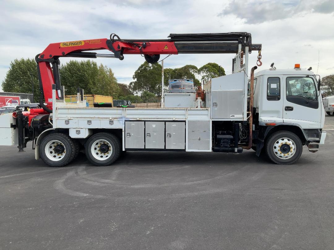 Photo '3' of Isuzu FVZ 1400 Flat Deck Crane