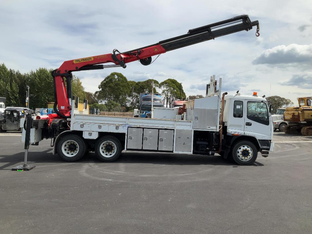Photo '12' of Isuzu FVZ 1400 Flat Deck Crane