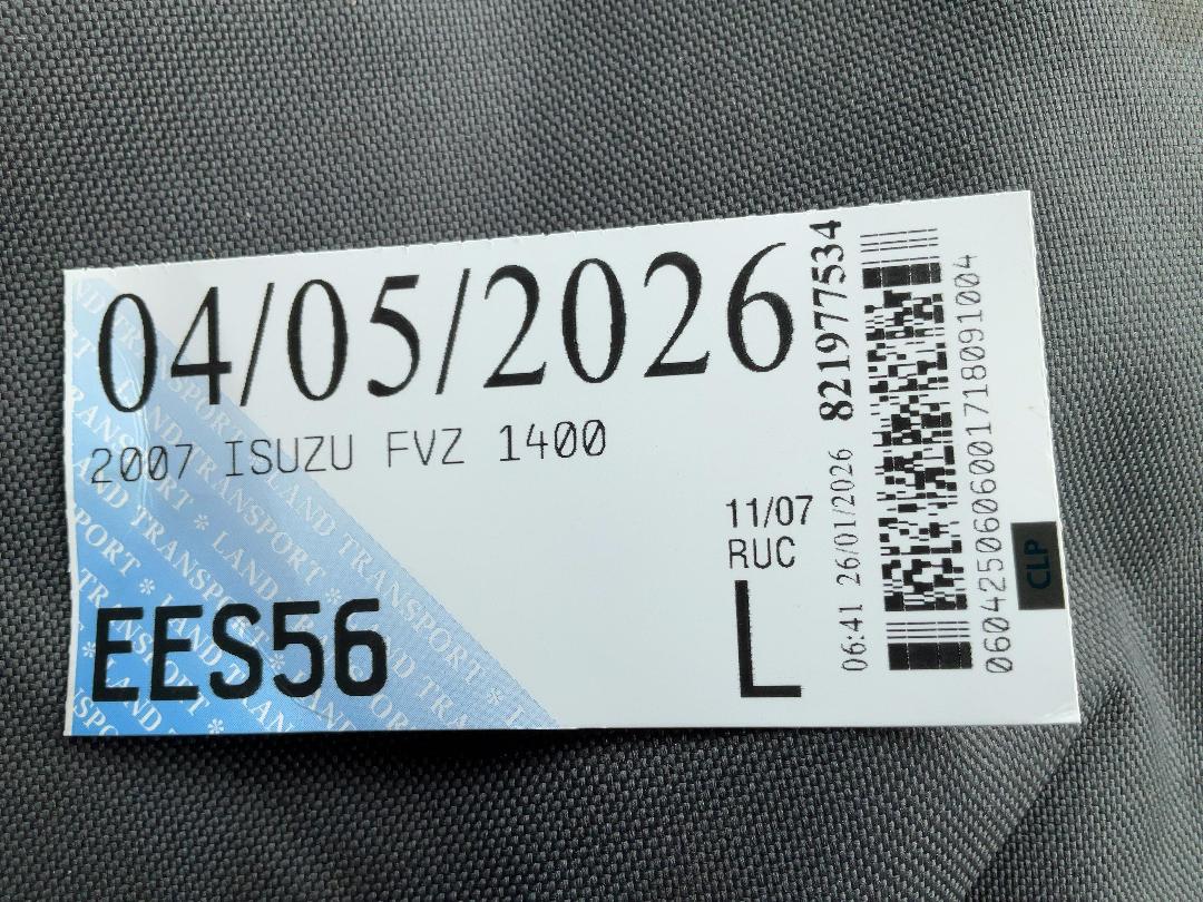 Photo '23' of Isuzu FVZ 1400 Flat Deck Crane