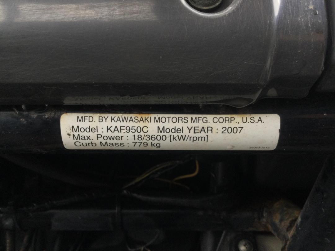 Photo '19' of Kawasaki Mule KAF950C Photo '19' of Kawasaki Mule KAF950C