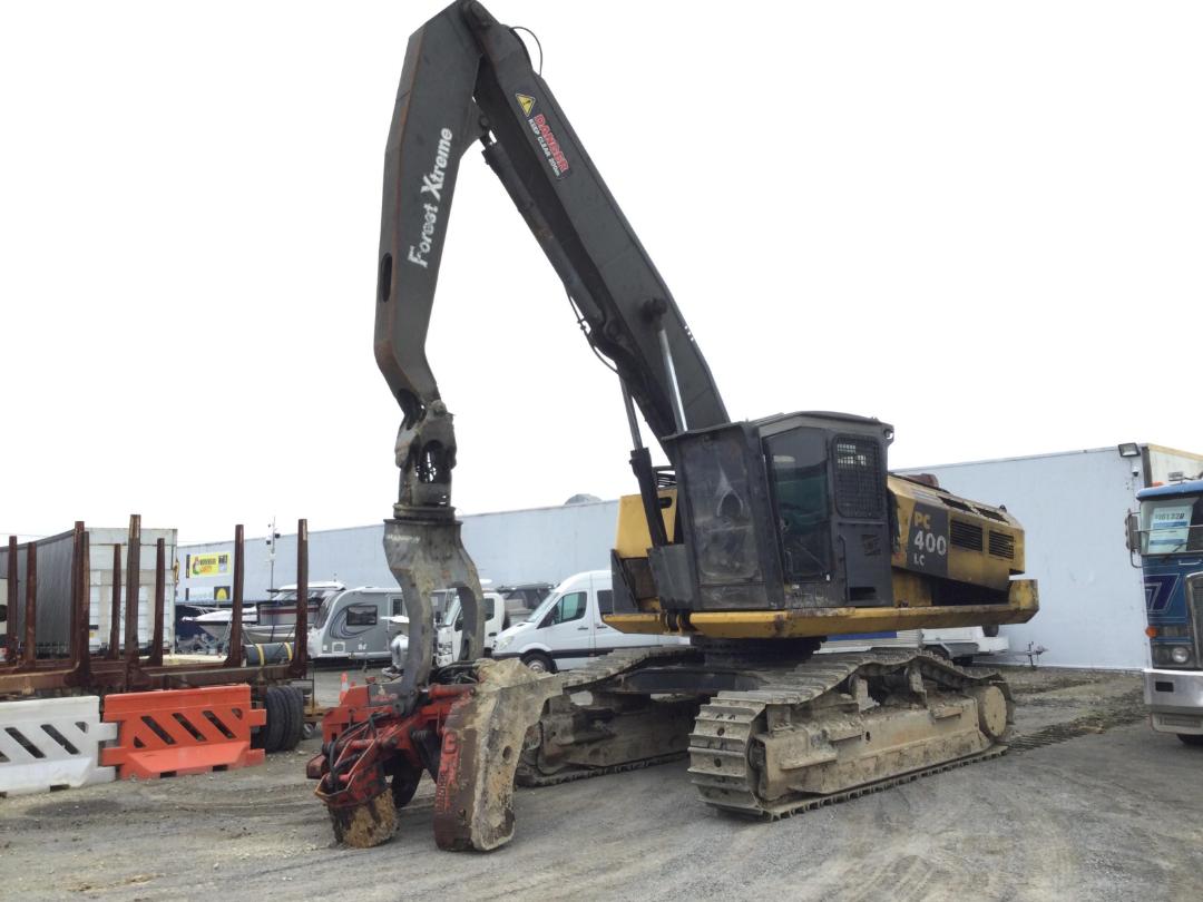 Photo '7' of Komatsu PC400LC-8 Log Harvester