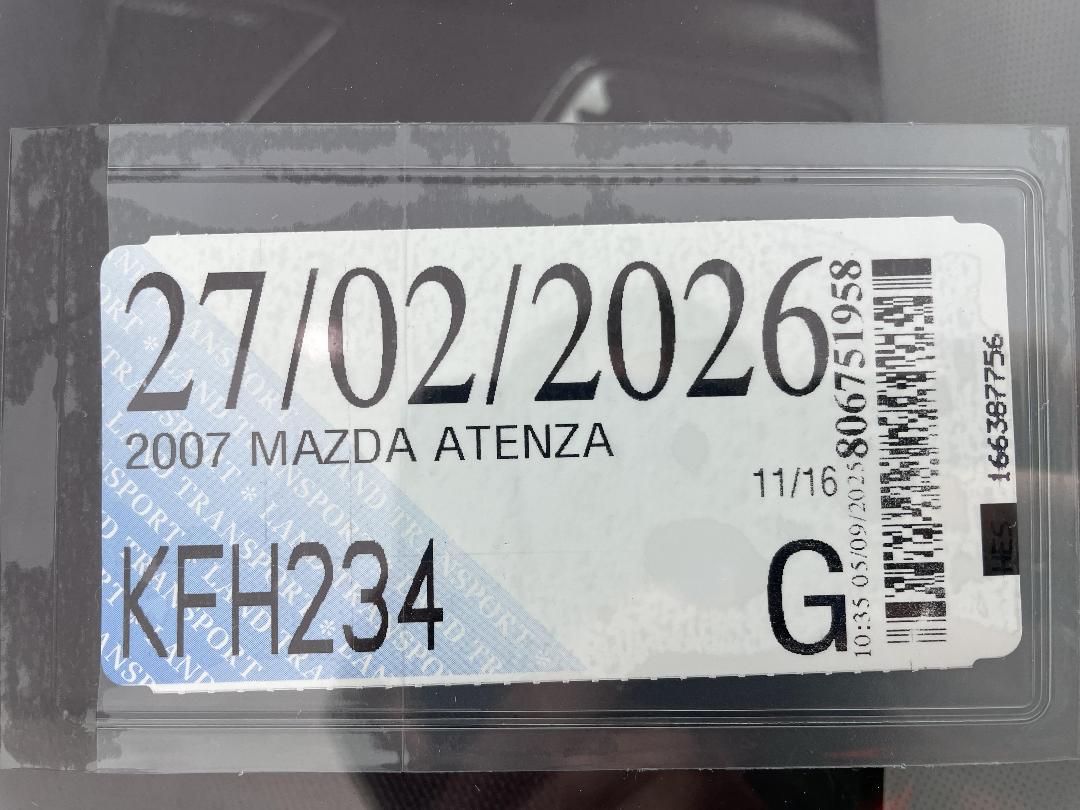 Photo '26' of Mazda Atenza Photo '26' of Mazda Atenza