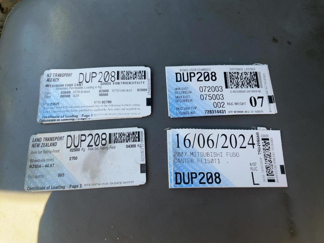 Photo '33' of Mitsubishi Fuso Canter FE150T1 Tipper