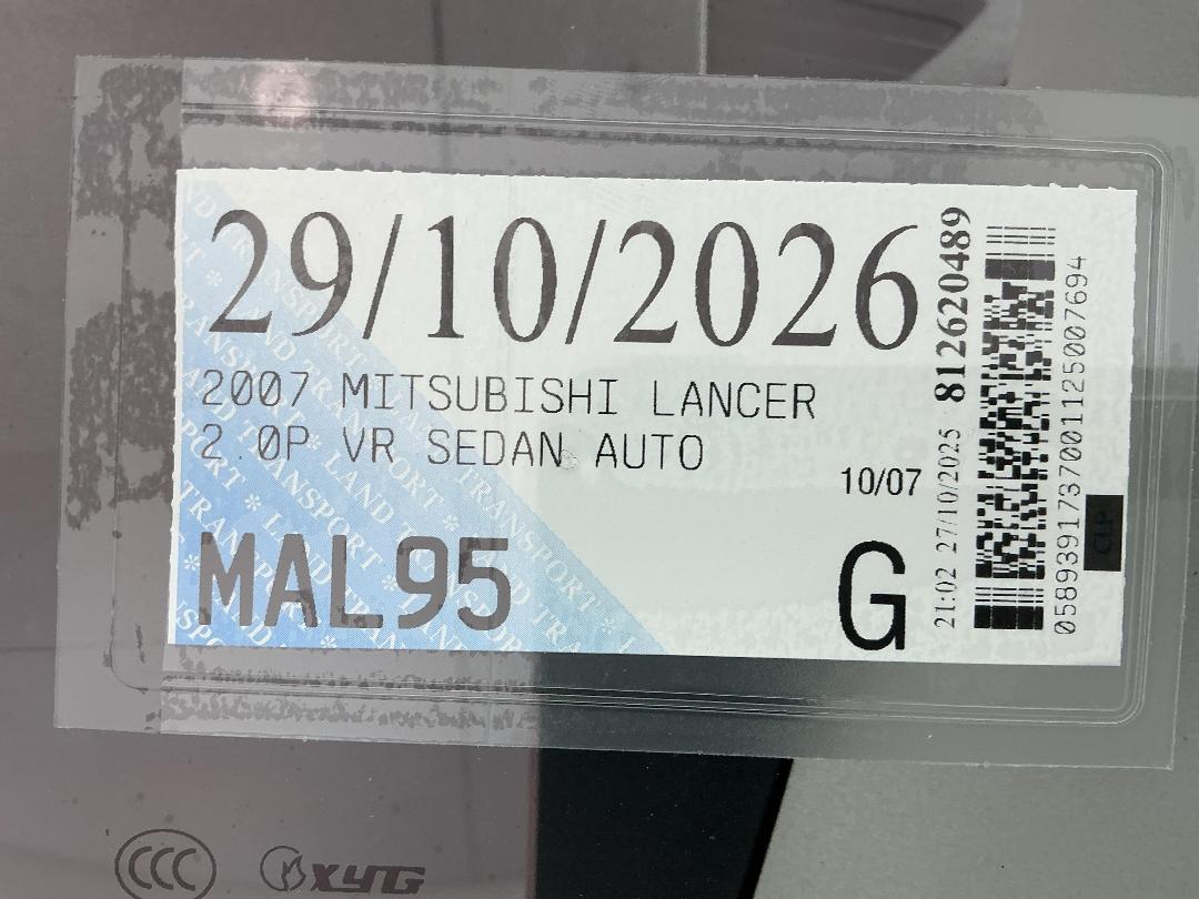 Photo '27' of Mitsubishi Lancer Photo '27' of Mitsubishi Lancer