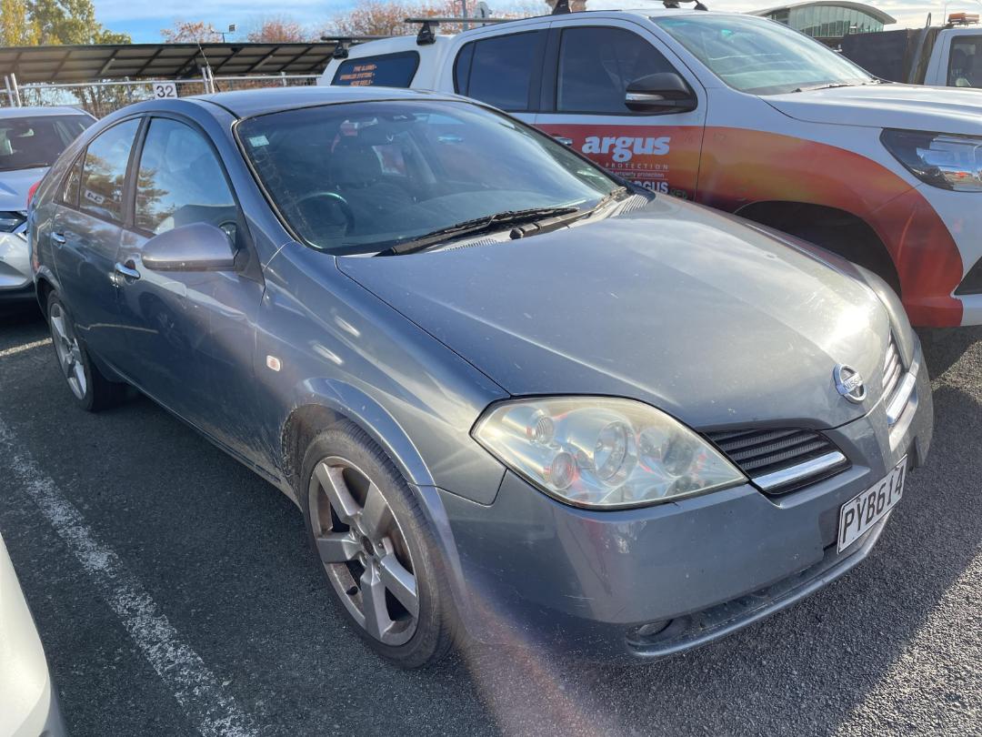 Damaged Nissan Primera SX 2007 in Christchurch City at Turners