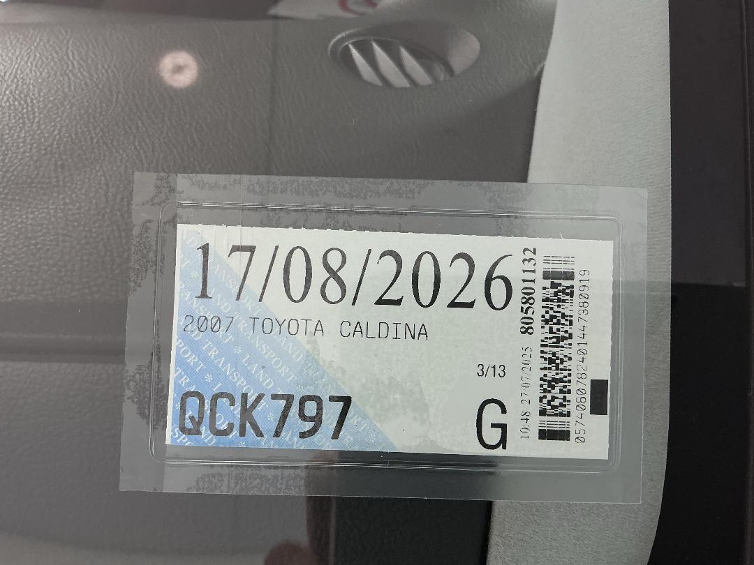 Photo '25' of Toyota Caldina Photo '25' of Toyota Caldina