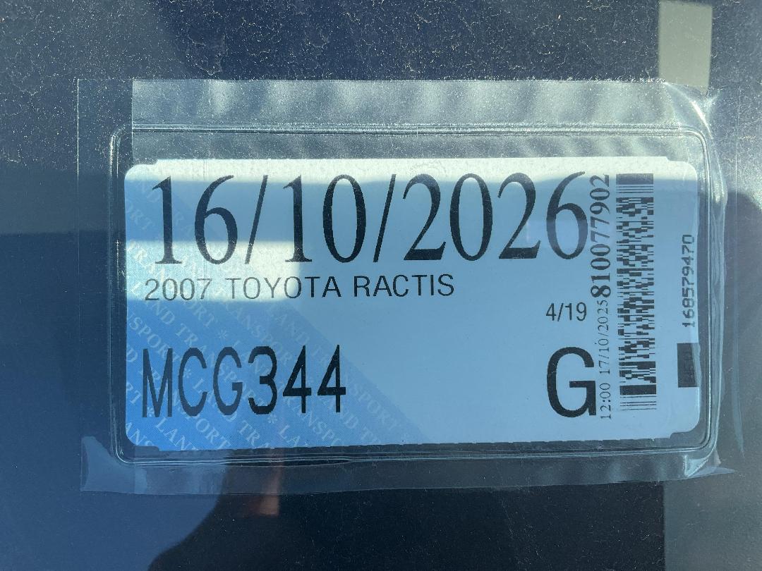 Photo '16' of Toyota Ractis