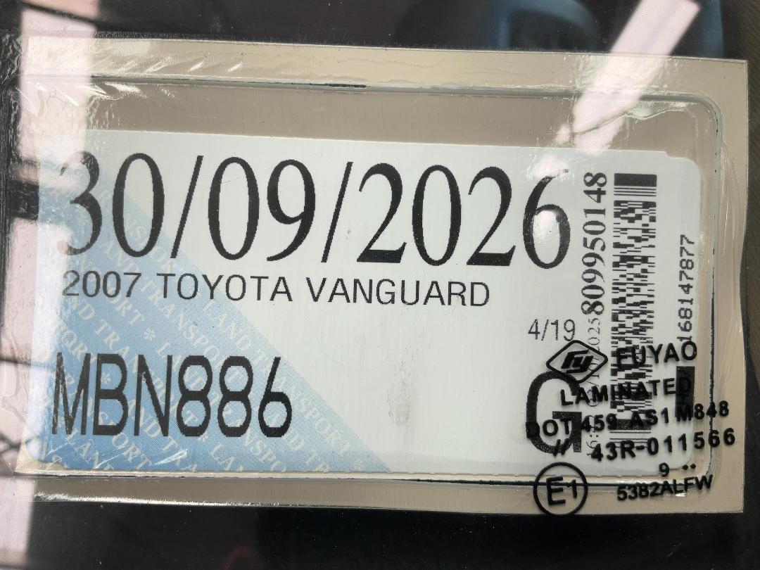Photo '23' of Toyota Vanguard Photo '23' of Toyota Vanguard