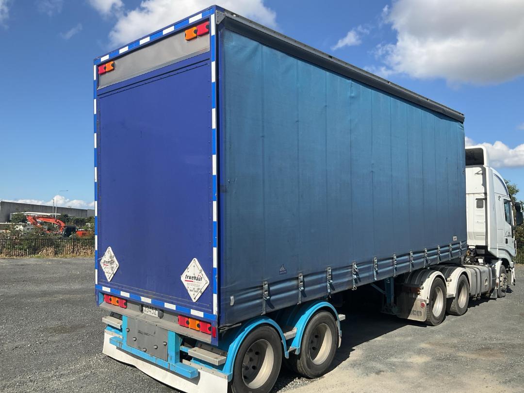Photo '4' of TRAILER OPINION 2AR-7.5 CURTAINSIDER Curtainsider B-Train