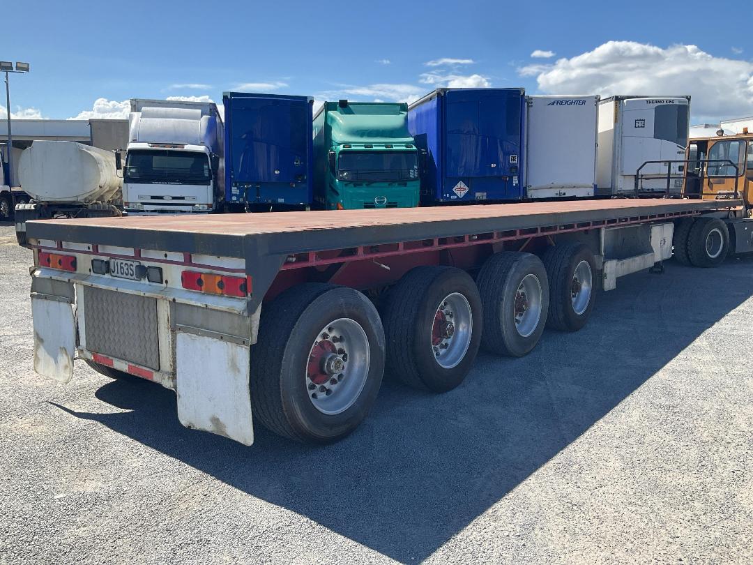 Photo '6' of TRAILER OPINION 4AQ-14.1FLATDECK Flat Deck Semi