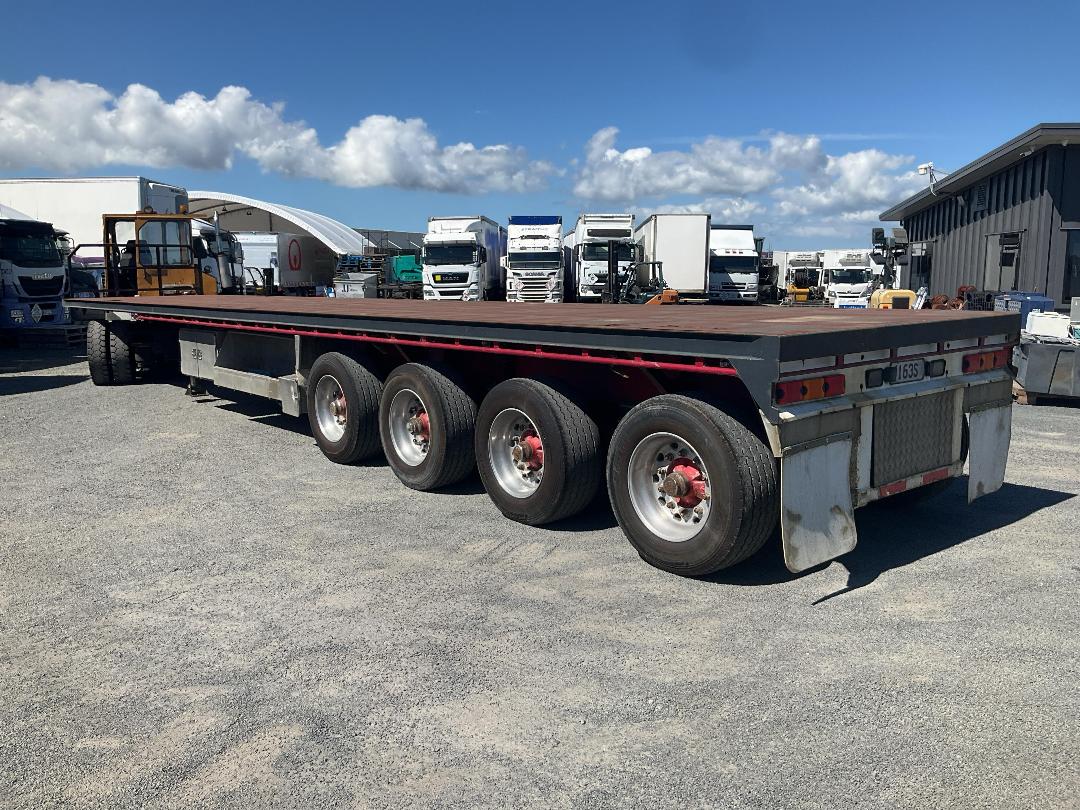 Photo '4' of TRAILER OPINION 4AQ-14.1FLATDECK Flat Deck Semi