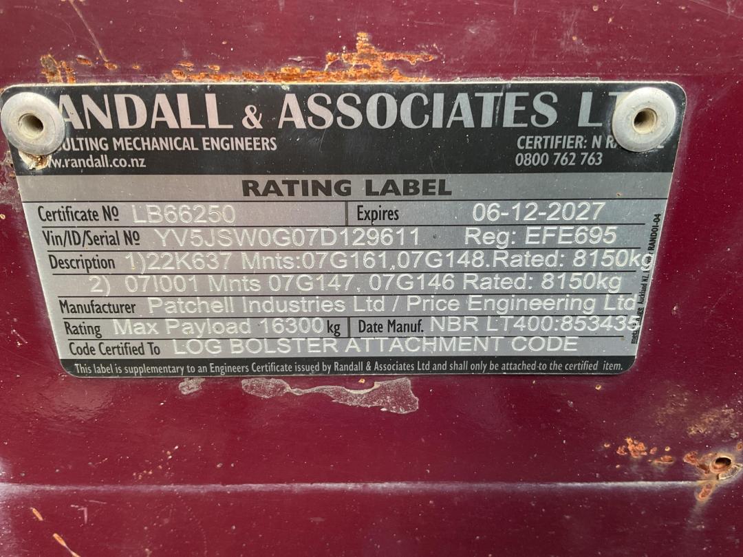 Photo '17' of Volvo FM 480 Logger Photo '17' of Volvo FM 480 Logger