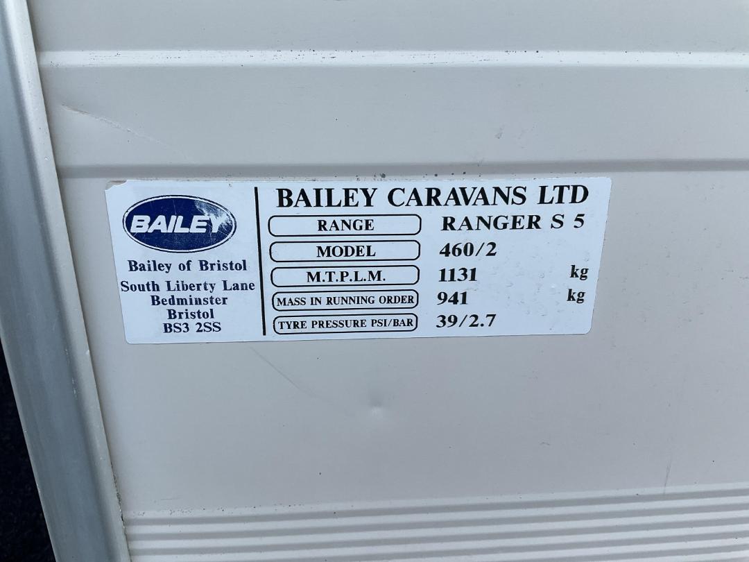 Photo '17' of BAILEY RANGER 460/2 Caravan - Single Photo '17' of BAILEY RANGER 460/2 Caravan - Single