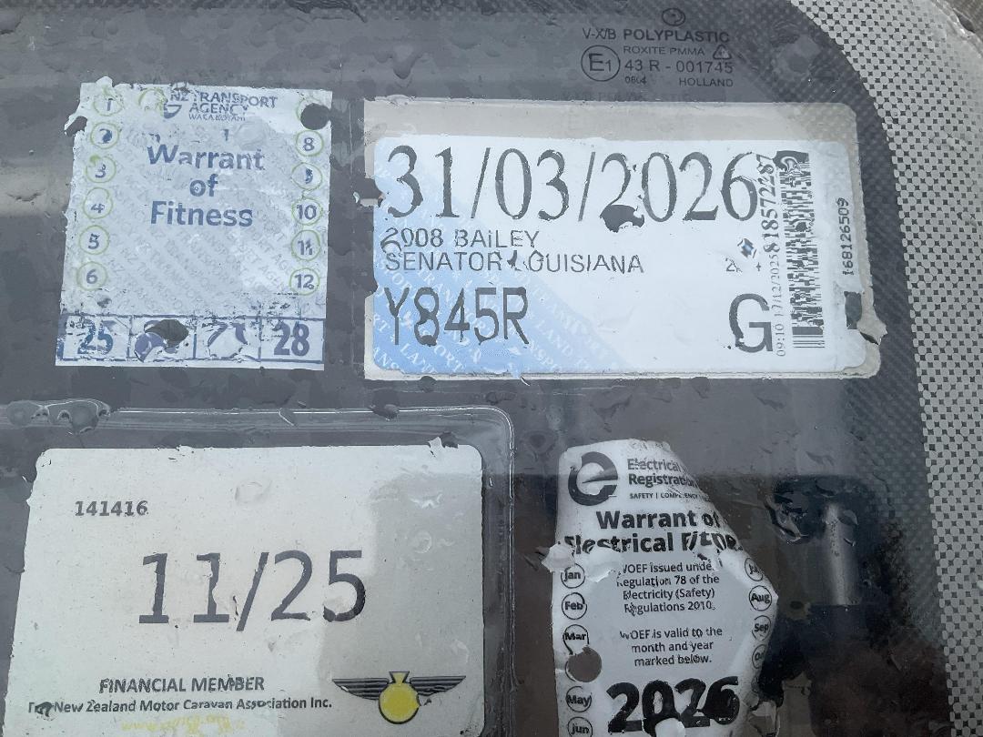 Photo '38' of Bailey Senator Caravan - Tandem Photo '38' of Bailey Senator Caravan - Tandem