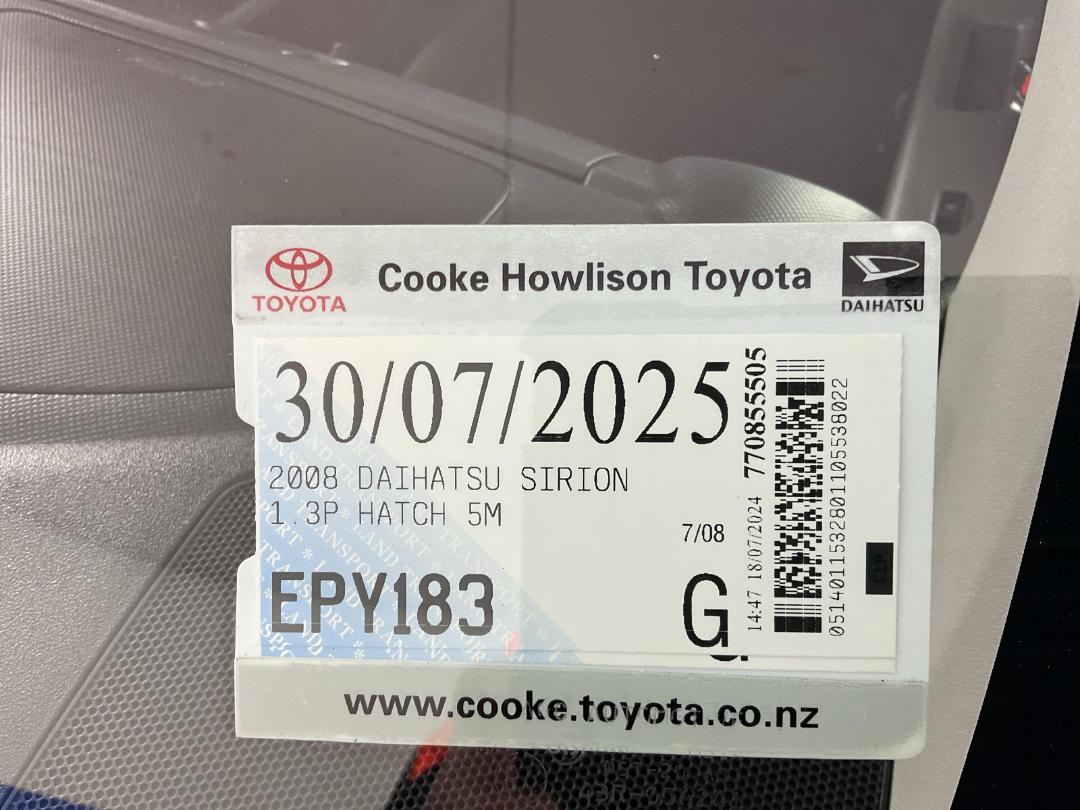 Photo '24' of Daihatsu Sirion