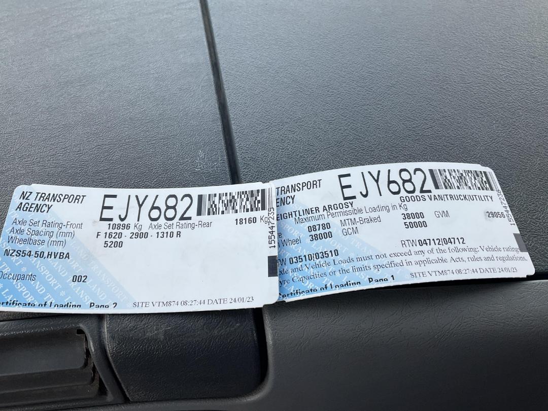 Photo '21' of Freightliner Argosy Cement Blower Tractor Unit Photo '21' of Freightliner Argosy Cement Blower Tractor Unit