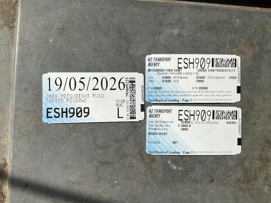 Photo '35' of Fuso Canter FE150W2 Double Cab - Tipper