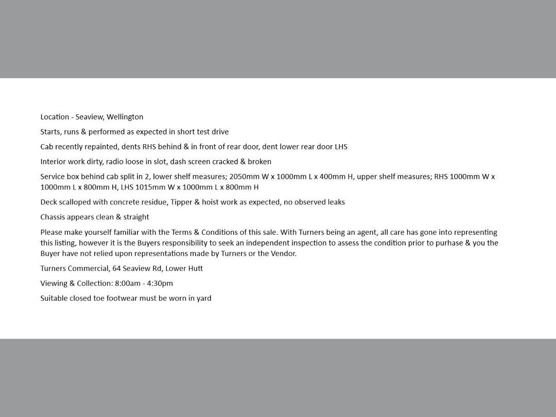 Photo '3' of Fuso Canter FE150W2 Double Cab - Tipper