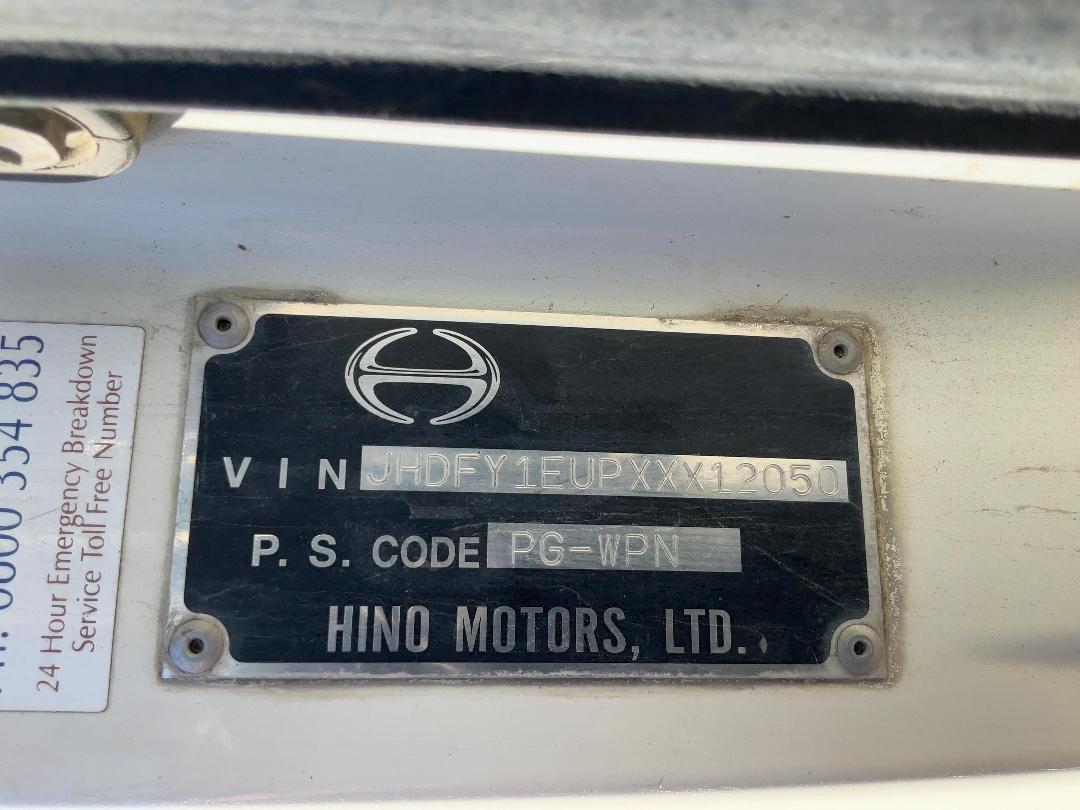 Photo '23' of Hino FY 1 EUPG-WPN Curtain/Chiller