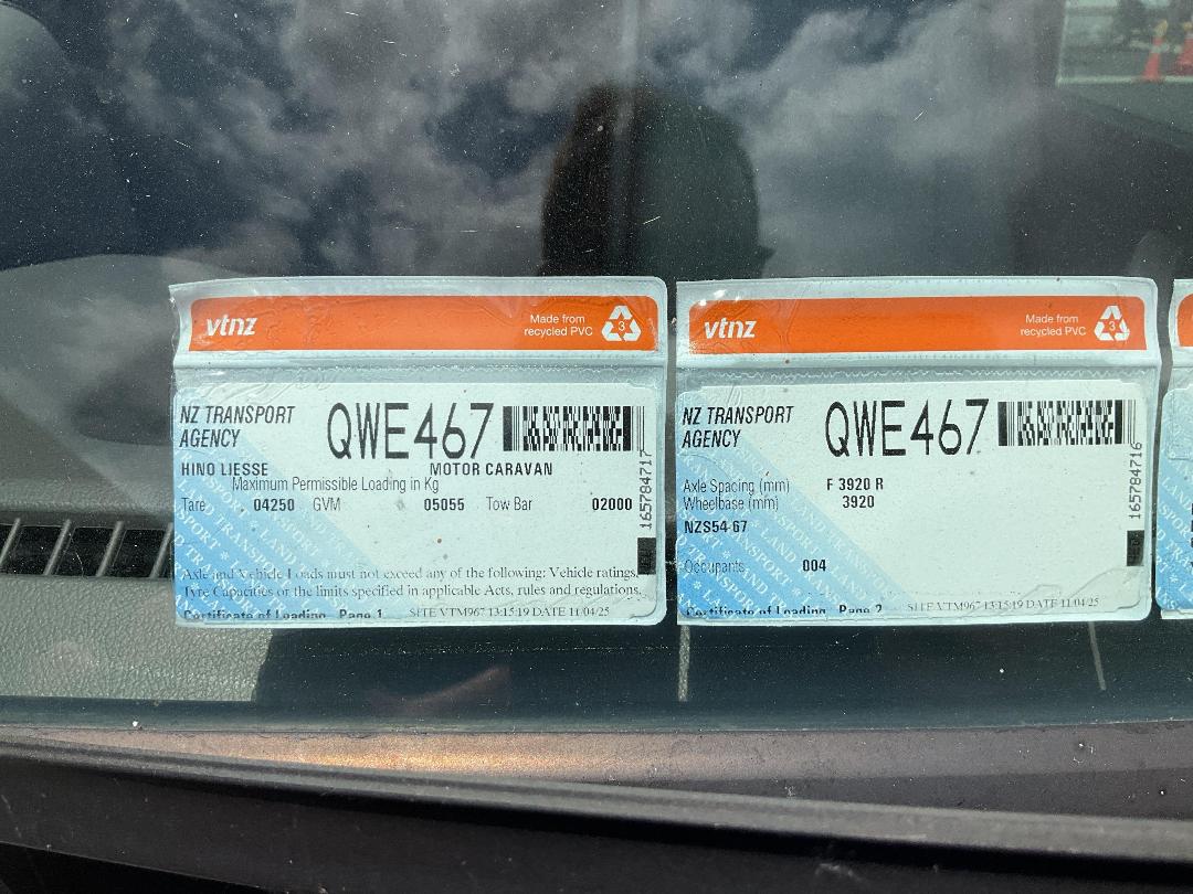 Photo '30' of Hino Liesse XZB50 Motorhome Photo '30' of Hino Liesse XZB50 Motorhome
