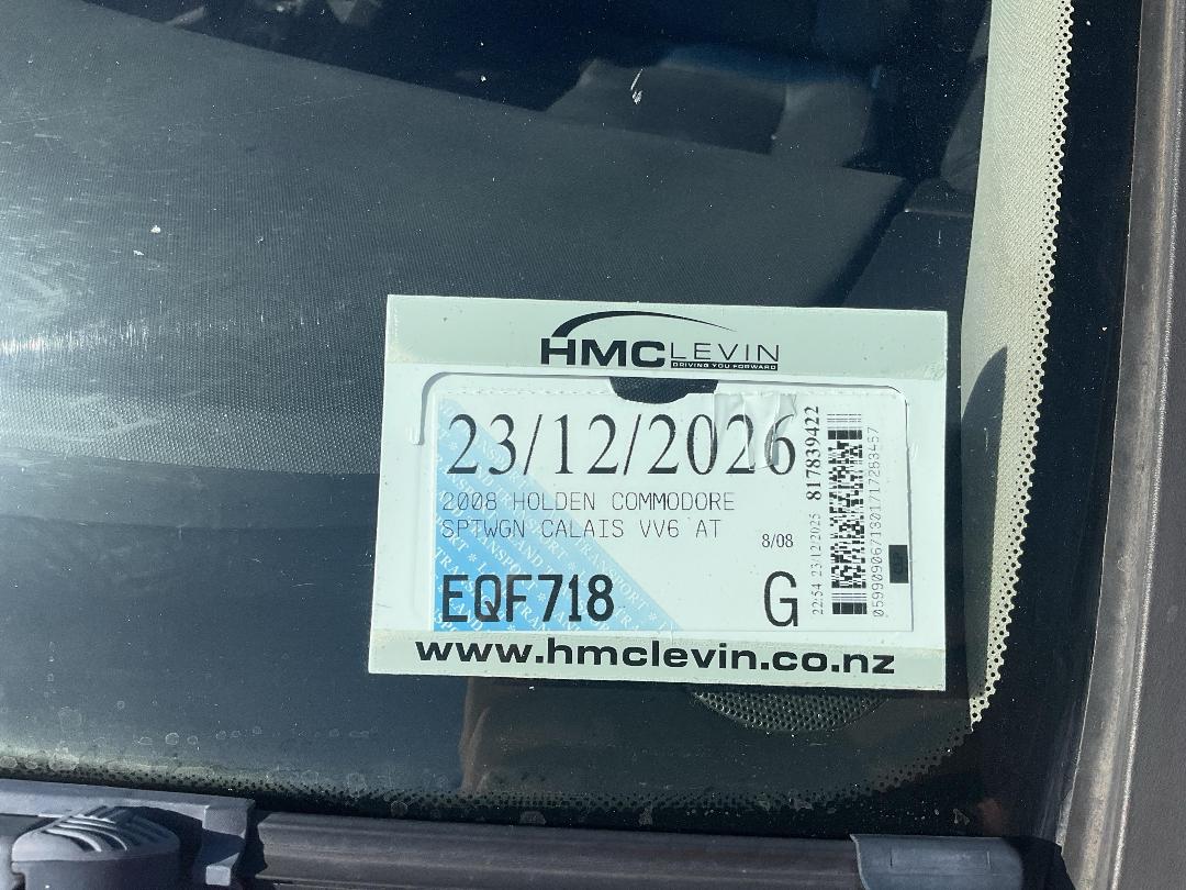 Photo '12' of Holden Commodore Sptwgn Calais VV6
