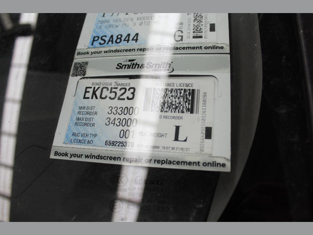 Photo '11' of Holden Rodeo 4X4 LX Crew PU TD Photo '11' of Holden Rodeo 4X4 LX Crew PU TD