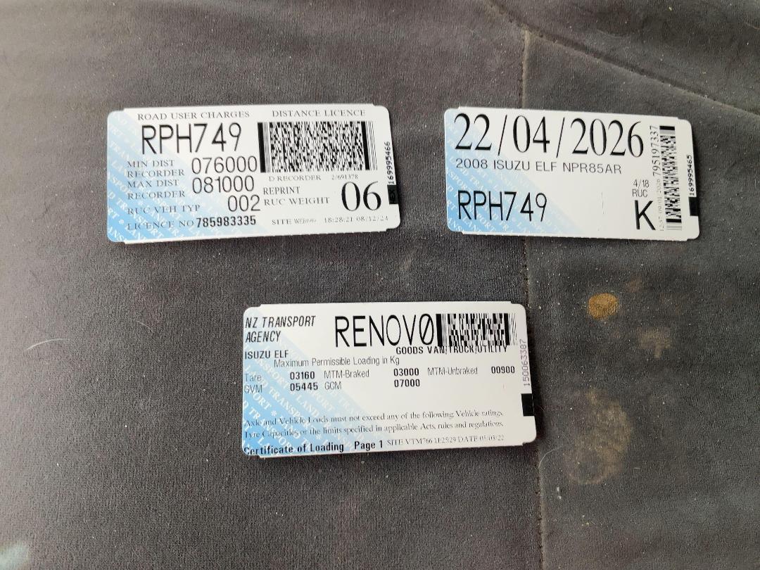 Photo '34' of Isuzu ELF NPR85AR Double Cab - Flat Deck